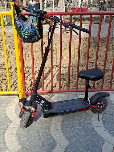 Elektrik skuter – oturacaqlı, güclü asqılı və iki farali max suret 60 - şəkil 2