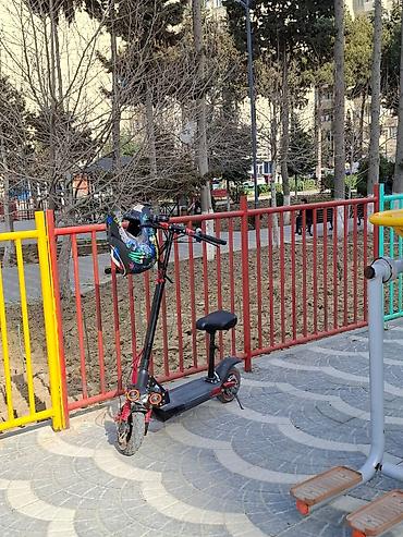 Elektrik skuter – oturacaqlı, güclü asqılı və iki farali max suret 60 - şəkil 4