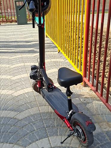 Elektrik skuter – oturacaqlı, güclü asqılı və iki farali max suret 60 - şəkil 3