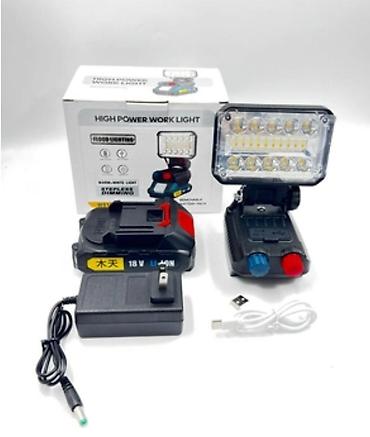 Portativ LED işıq projektoru (work light) 🔦 Əsas xüsusiyyətlər 🔹Model - şəkil 2