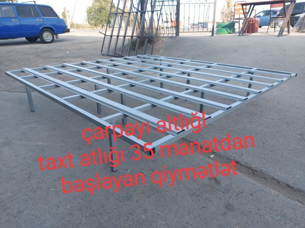 Yeni, Təknəfərlik çarpayı, Bazasız, Matrassız, Siyirməsiz