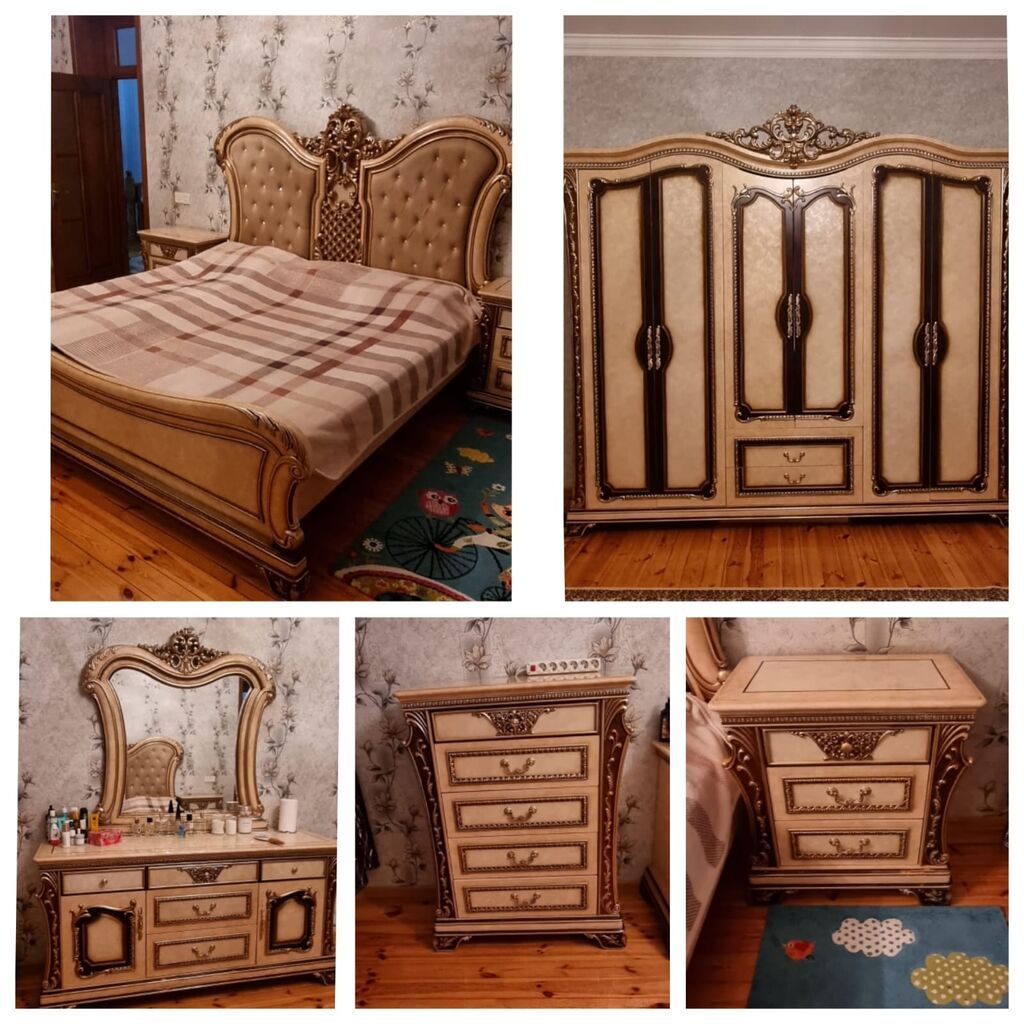 Yataq dəsti satilir. 550 azn. Yaxşı vəziyyətdədir hec bir problemi