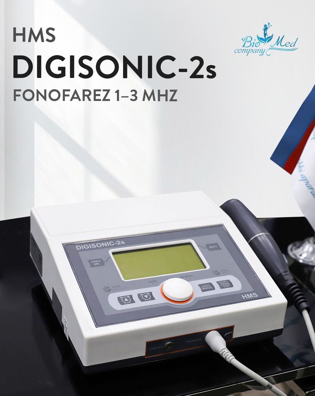 HMS Digisonic 2S: Fizioterapiyada Ultrasəs Gücü! Reabilitasiya və ağrı