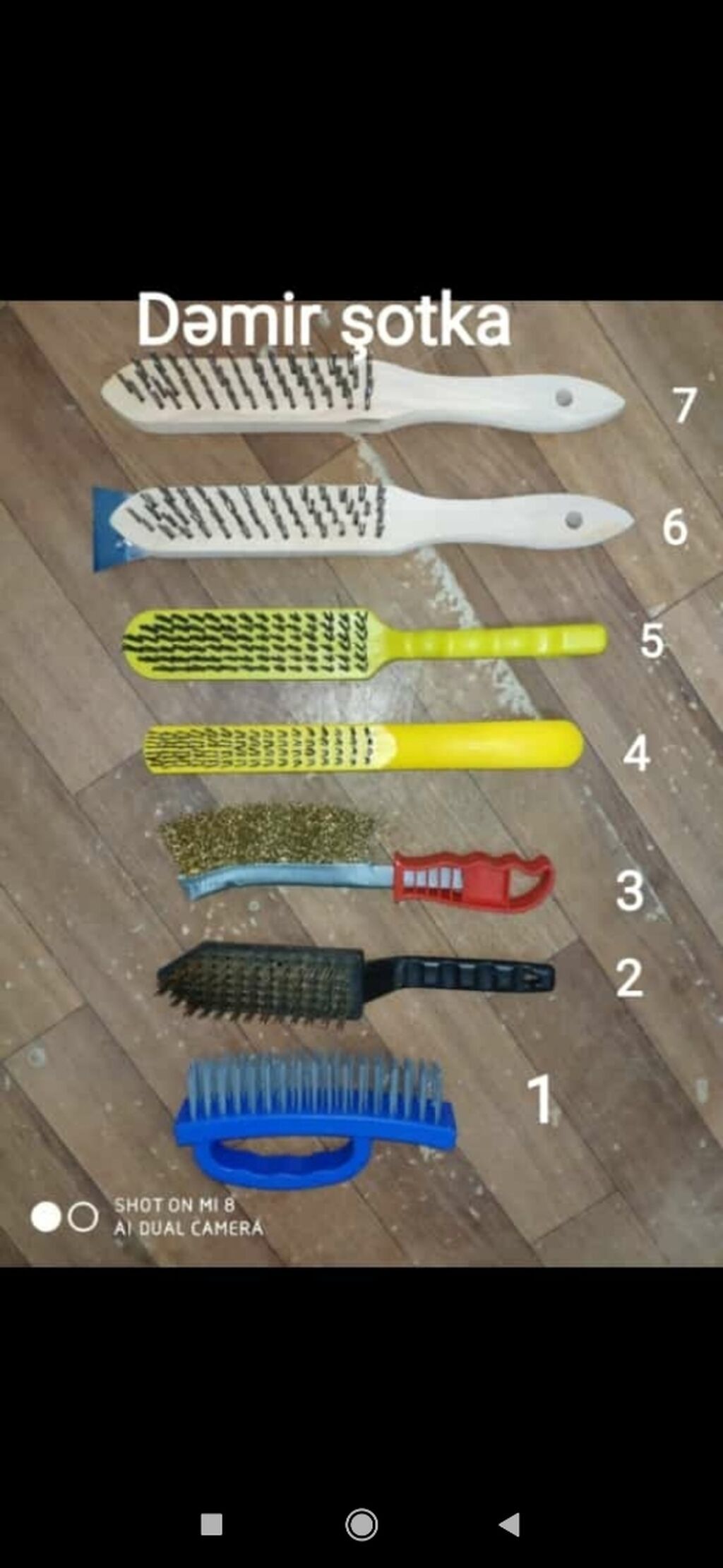 Dəmir şotkalar topdan satış