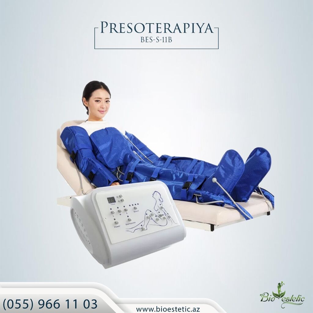 Pressoterapiya cihazı Pressoterapiya və limfodrenaj üçün BES-S-11B