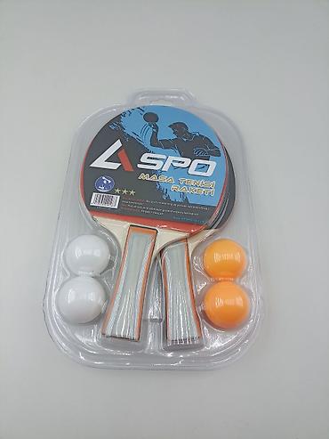 L-SPO Masa Tenisi Dəsti Məzmun: - 2 ədəd masa tenisi raketi - 4 ədəd - şəkil 2