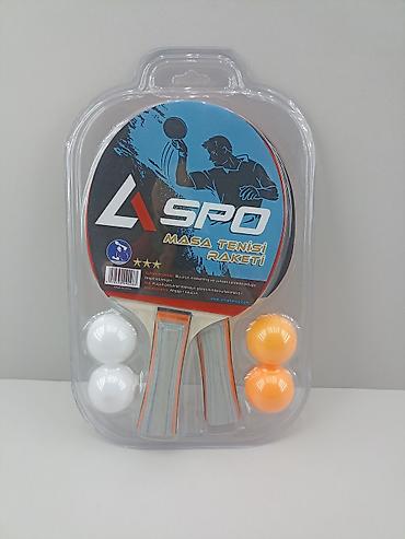 L-SPO Masa Tenisi Dəsti Məzmun: - 2 ədəd masa tenisi raketi - 4 ədəd - şəkil 3