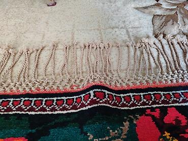 Qədim xalça, 1978 il, Azərbaycan, Vəziyyəti: Əla - şəkil 3