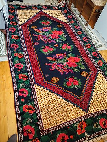 Qədim xalça, 1978 il, Azərbaycan, Vəziyyəti: Əla - şəkil 2