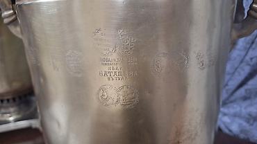Antik samovar 10litr– “İvan Batashev, Tula” istehsalı.18medalı var. - - şəkil 5