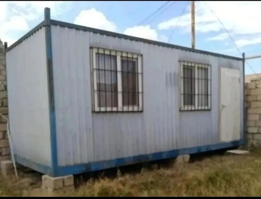 Metal karkaslı konteyner otaq ici biraz, temir olunmalidi, xerci