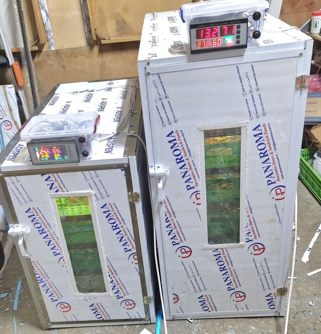 Inkubator istənilən ölçüde yığıram tam avtomat istənilən yumurtanı