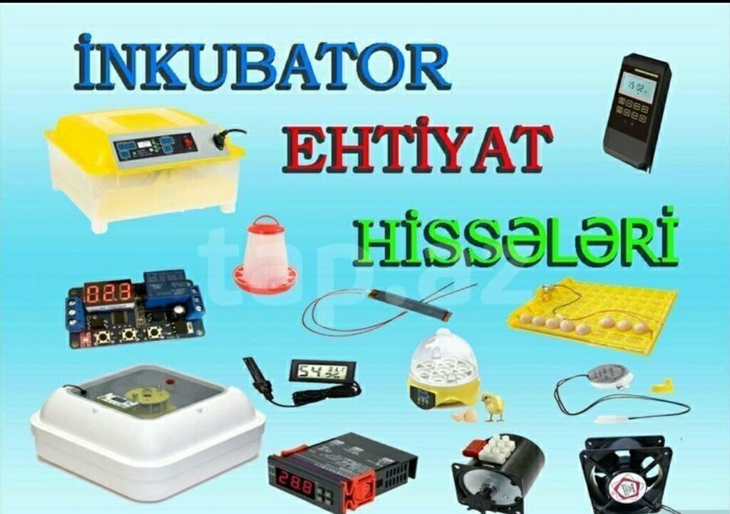 İnkubator və ferma avadanlaqlari̇ inqubator yem qabi və su qabi