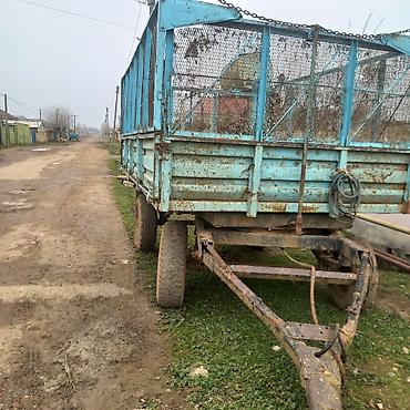 Kənd təsərrüfatı üçün qoşqu (traktor üçün) - İkioxlu, təkərləri iri - şəkil 2