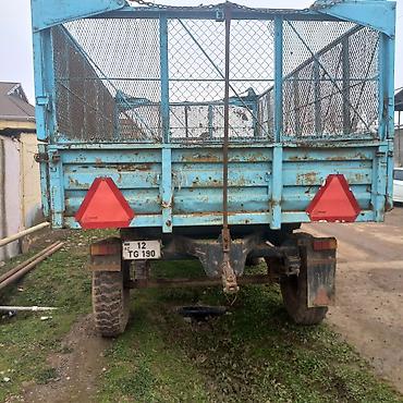 Kənd təsərrüfatı üçün qoşqu (traktor üçün) - İkioxlu, təkərləri iri - şəkil 5