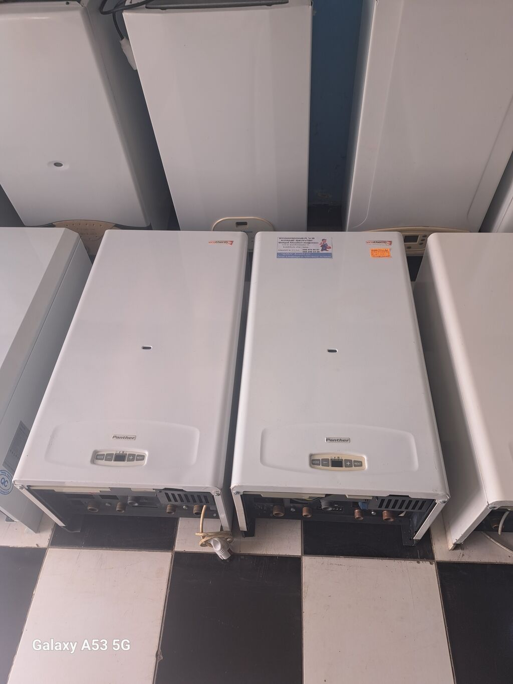 Panther markalı qaz kombisi - Divara quraşdırılan, kompakt korpus -