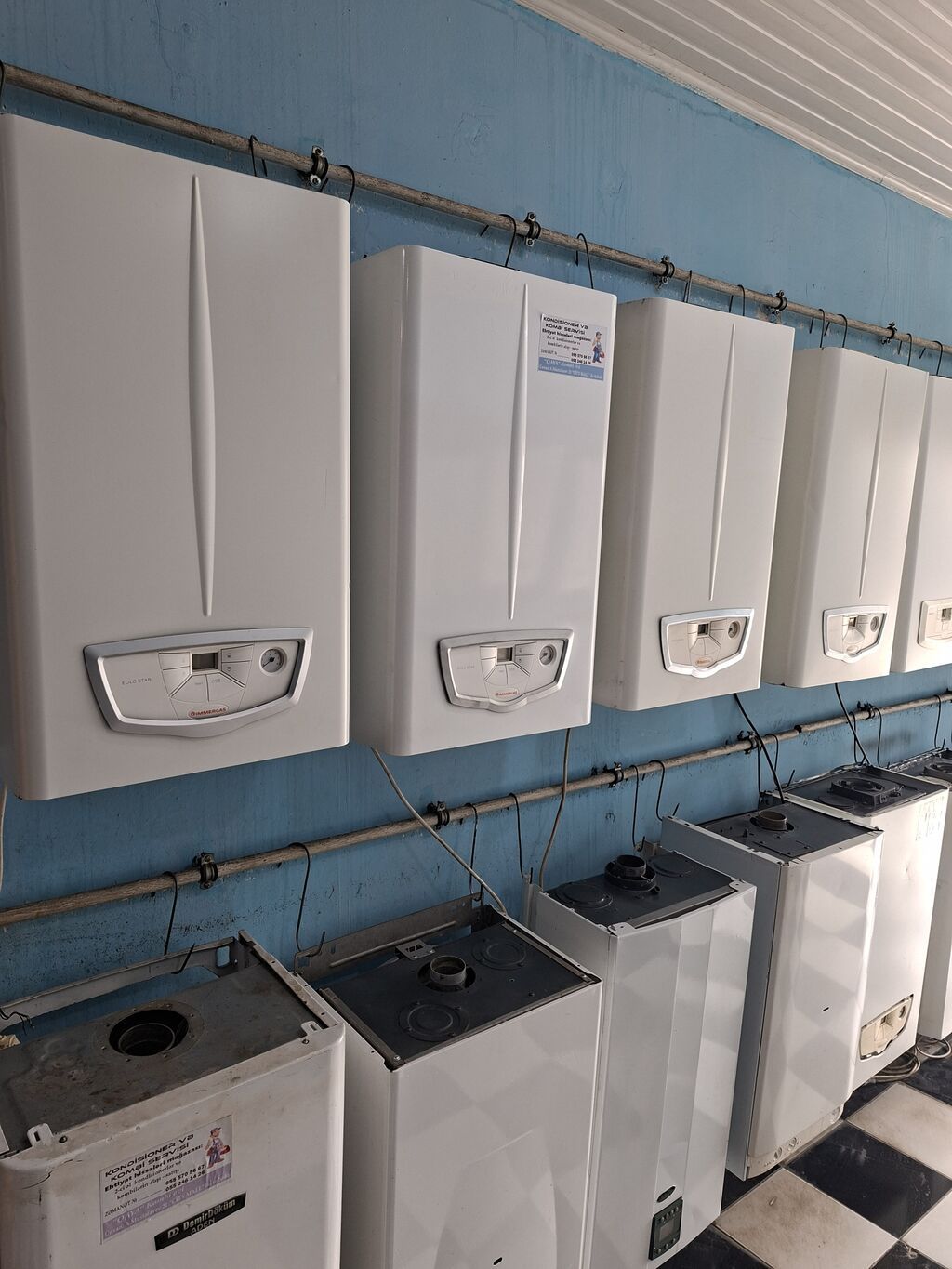 Divar tipli qaz qazanları – isitmə və isti su üçün - Divara