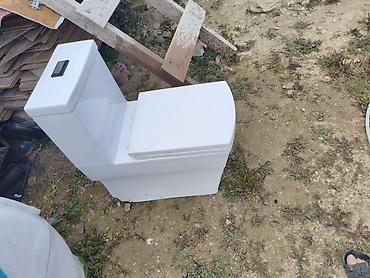 Unitaz – kompakt, birgə (monoblok) model - Aşağıdan çıxışlı, döşəməyə - şəkil 3