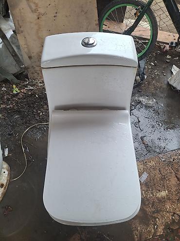 Sərfəli su qənaəti sistemli tualet kompaktı - Tip: Döşəməyə - şəkil 3