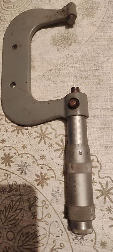 Duqqət Sovet malı.Mikrometr – mexaniki ölçü aləti.Tip: Xarici ölçmələr - şəkil 2