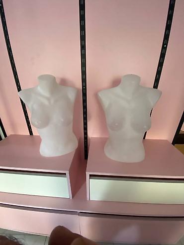 Qadın, Plastik, plastmas, Ağ - şəkil 3