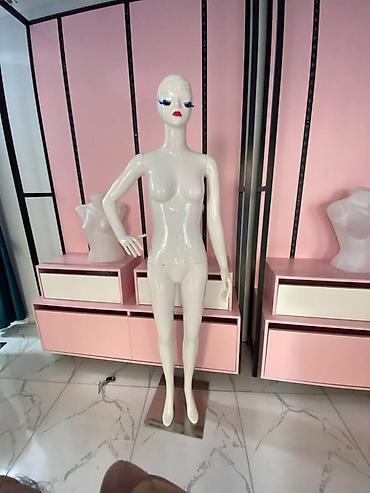 Qadın, Plastik, plastmas, Ağ - şəkil 2