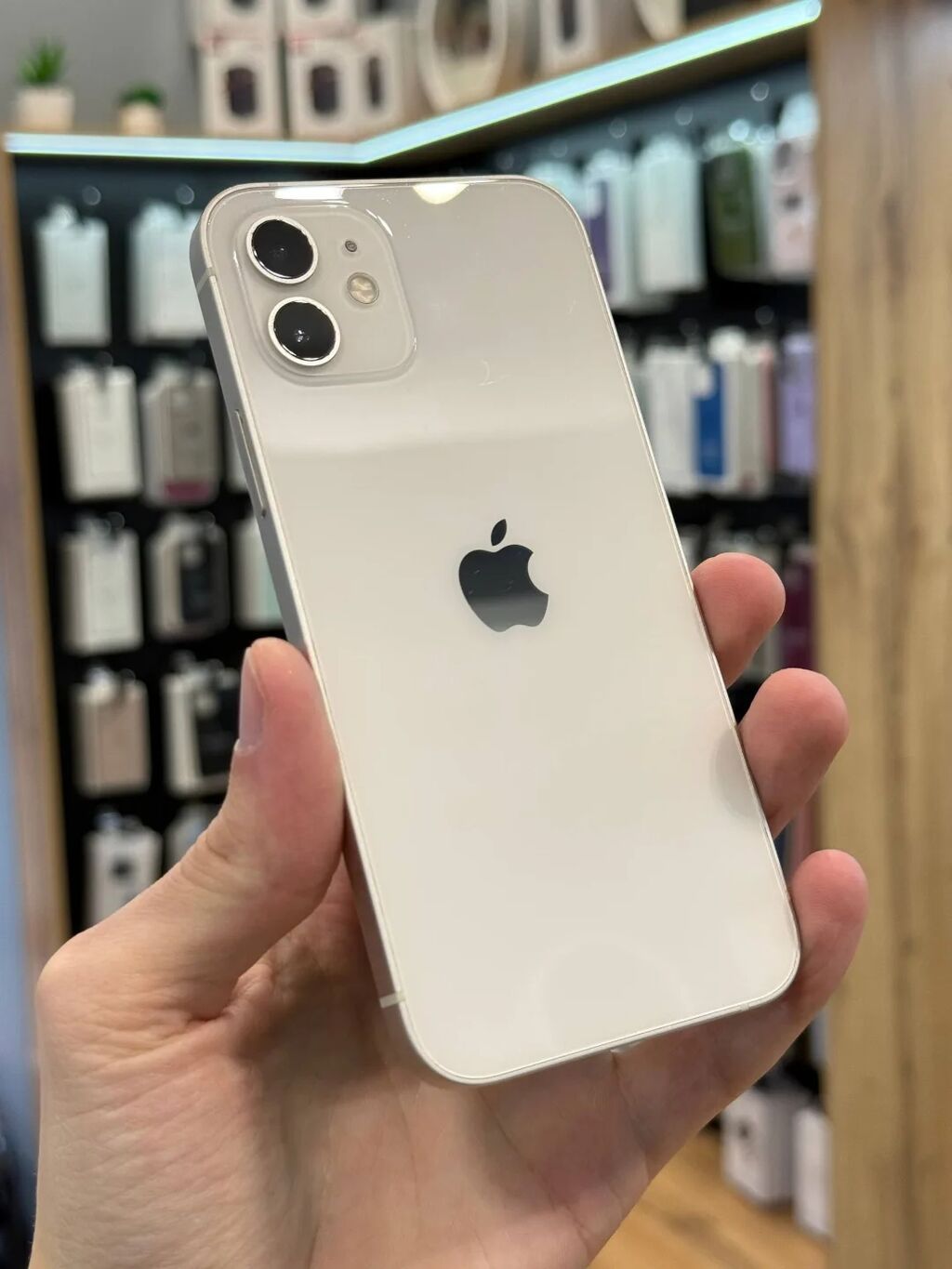 IPhone 12, 128 GB, Ağ, Zəmanət, Kredit, Simsiz şarj