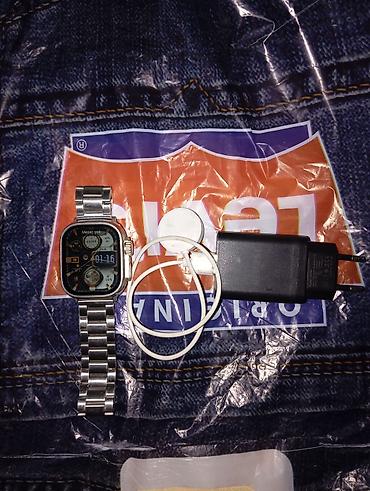 Yeni, Smart saat, Smart, Sensor ekran, rəng - Gümüşü - şəkil 3