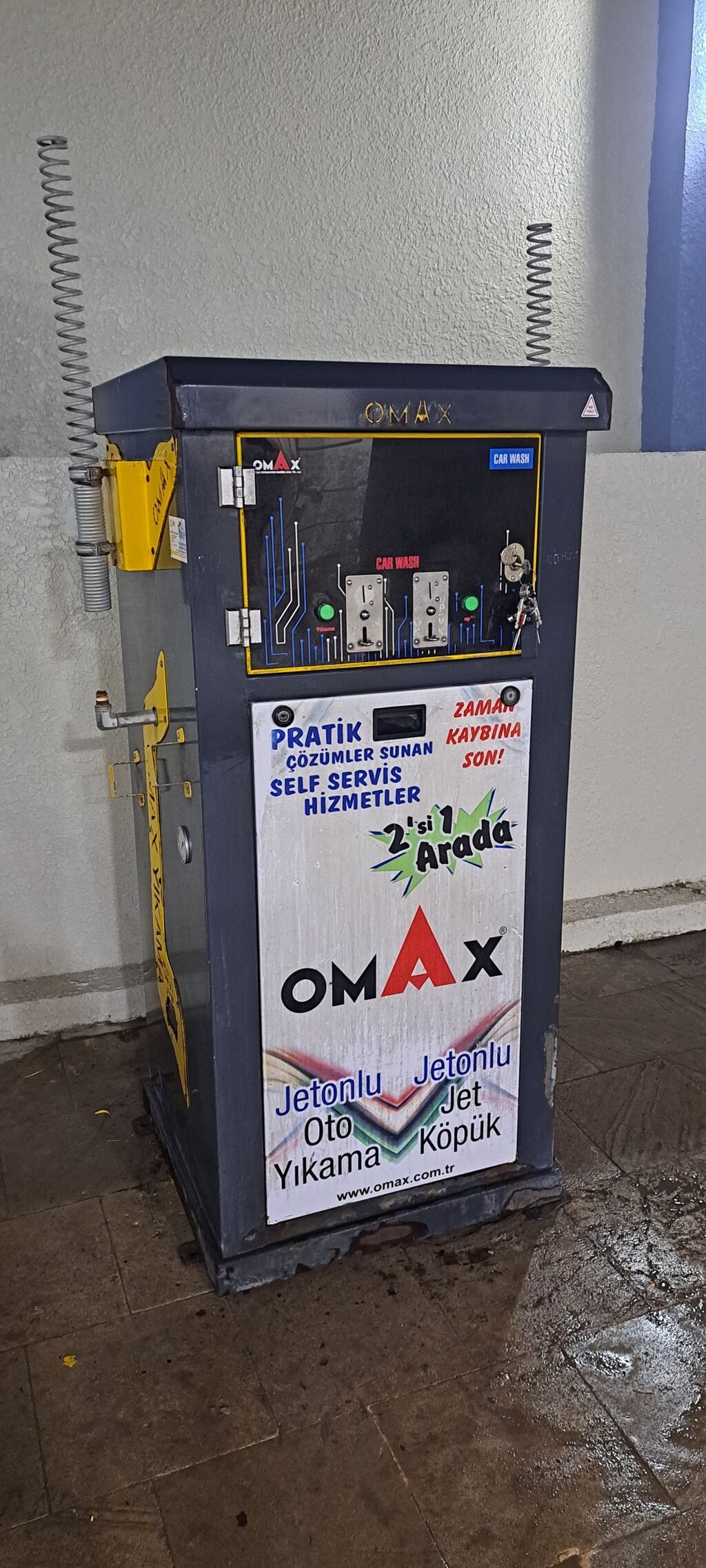 OMAX Jetonlu Avtoyuma və Köpük Verən aparat Məhsul: OMAX markalı “Car
