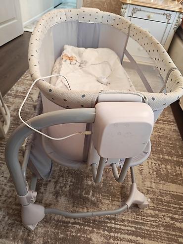 Uşaq çarpayısı musiqili və yellencekli - şəkil 3