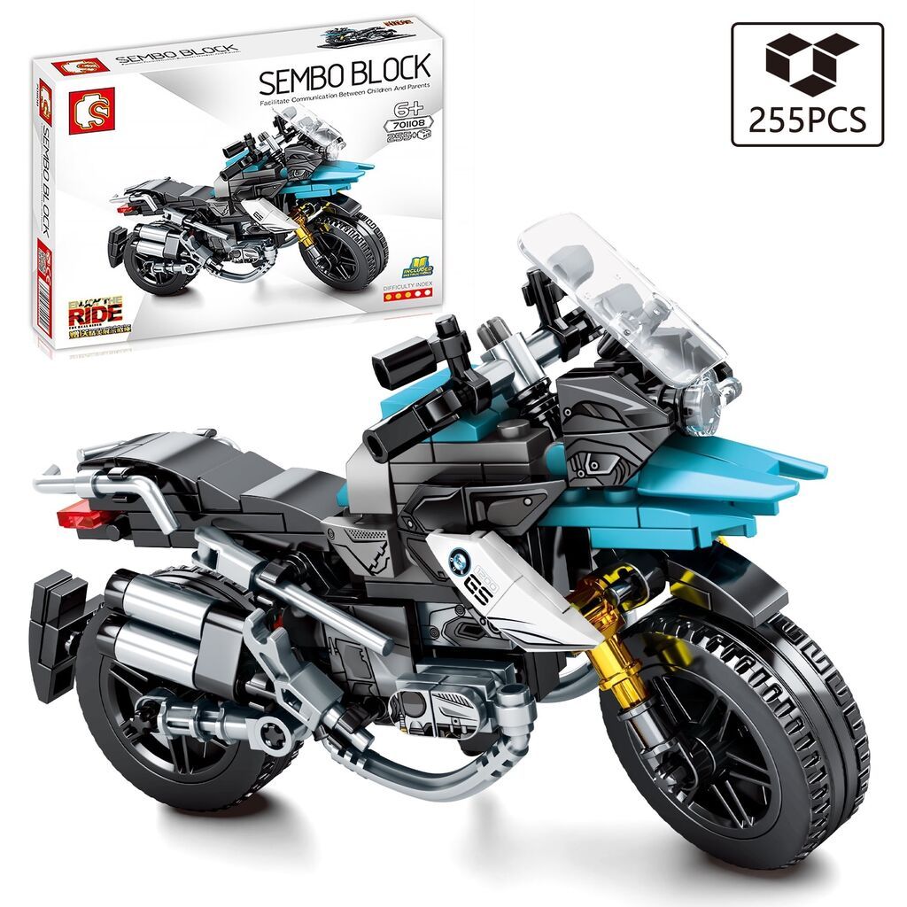 Moto lego 255 parça