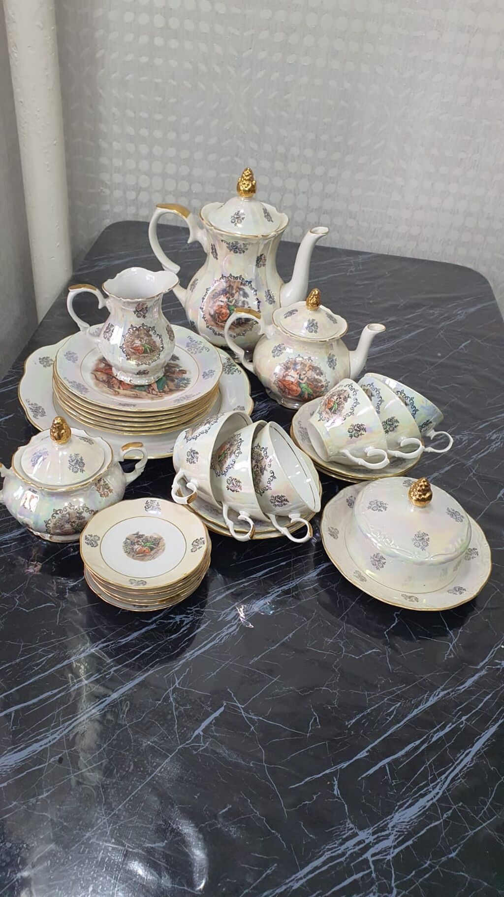 Çay dəsti, Farfor, Almaniya