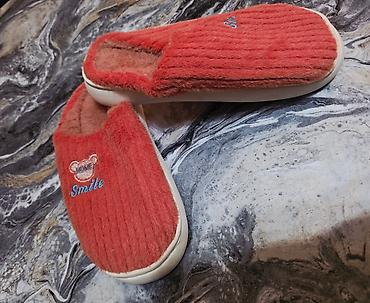 Məxməri çəhrayı rəngdə qadın otaq terlikləri. Bu terliklər - şəkil 4