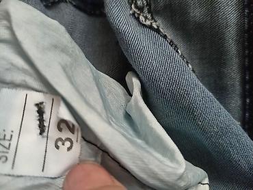 Denim kombinezon (overol) - Model: klassik mavi cins kombinezon, düz - şəkil 4