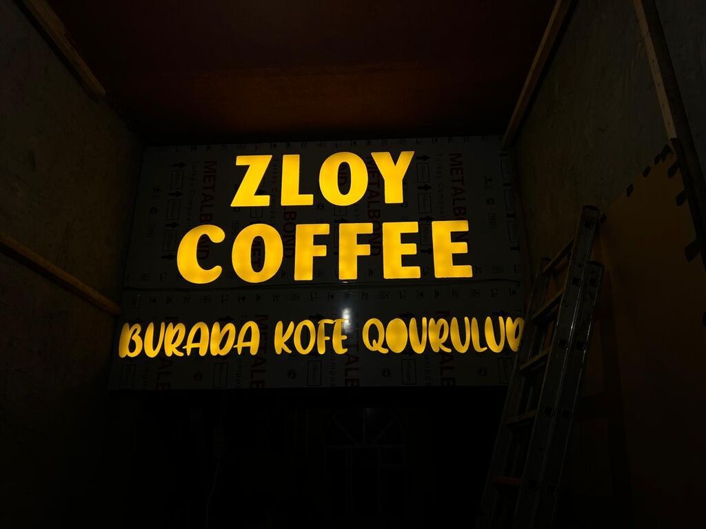 İşıqlı reklam lövhələri və hərf quraşdırılması xidməti - Fərdi