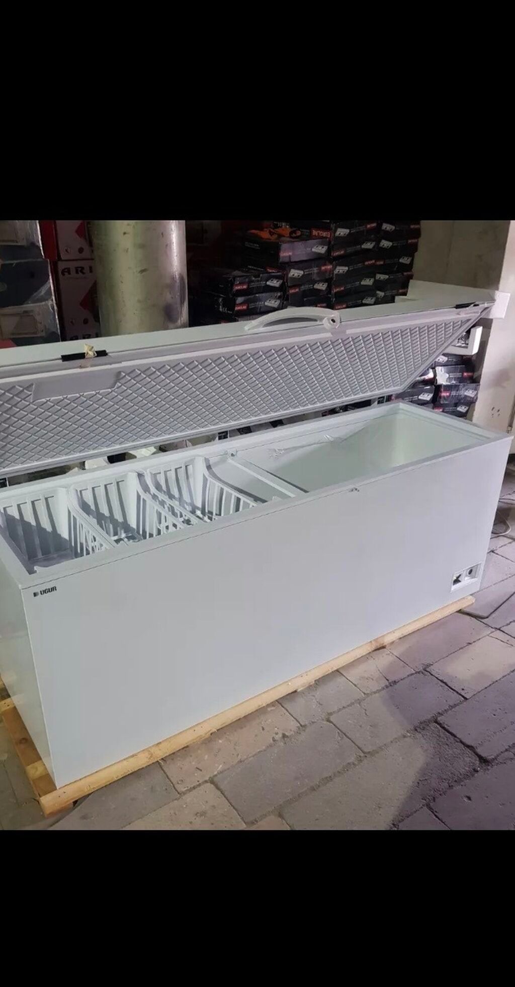 Qapalı dondurucu, Uğur, Türkiyə