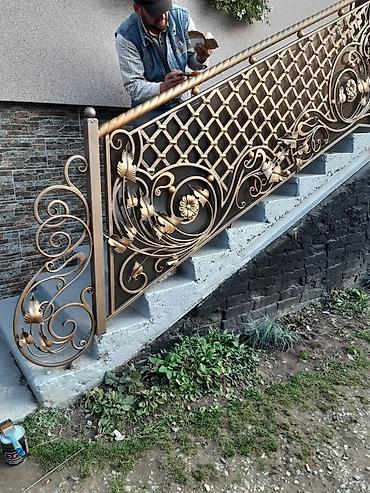 H&amp;H doorsMetalkonstruksiya məhəccər – pilləkənlər üçün - Dizayn - şəkil 4