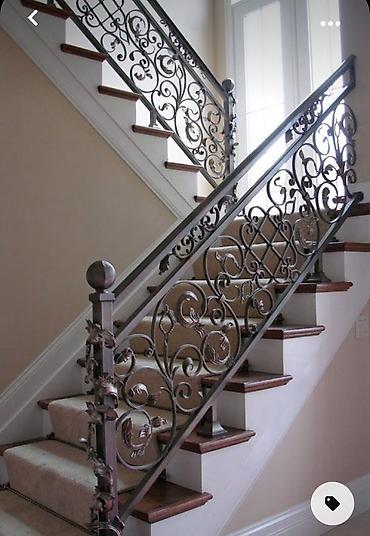 H&amp;H doorsMetalkonstruksiya məhəccər – pilləkənlər üçün - Dizayn - şəkil 5