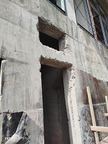 #Betonkesme #betondeşmə Beton kubik kərpic - dən kəsim deşim - şəkil 4