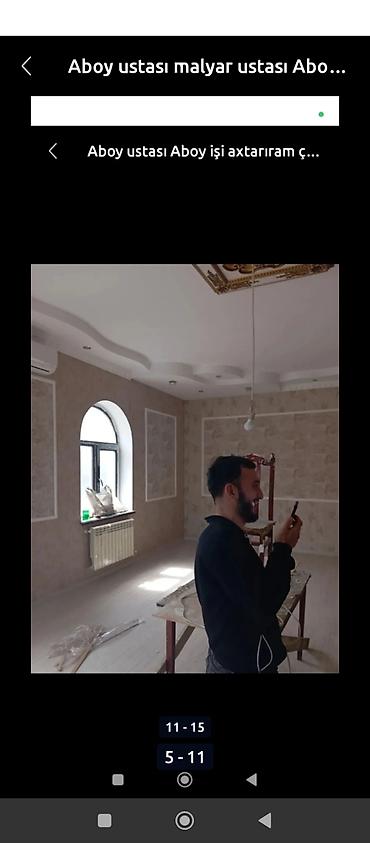 Aboy ustası malyar işləri görürük peşəkar ustalariq 2007 çi ilden - şəkil 5