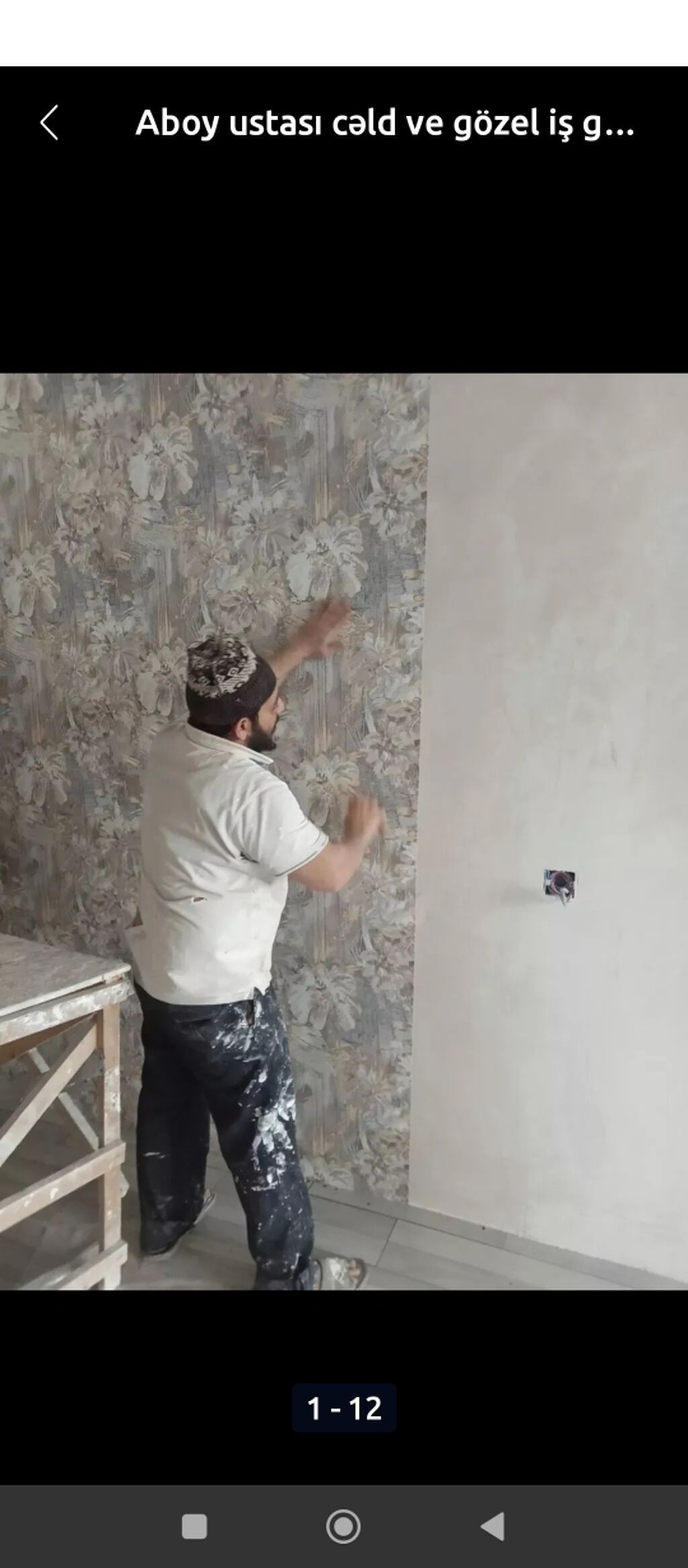 Aboy ustası malyar işləri görürük peşəkar ustalariq 2007 çi ilden