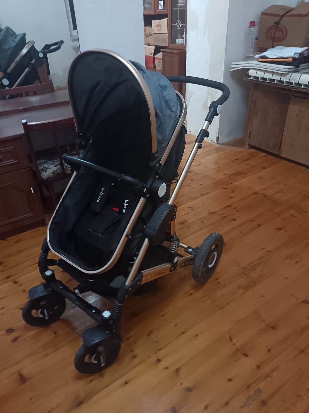 Çıxarıla bilən beşikli araba, Bebeto, Yeni, Yaş: 30 ay