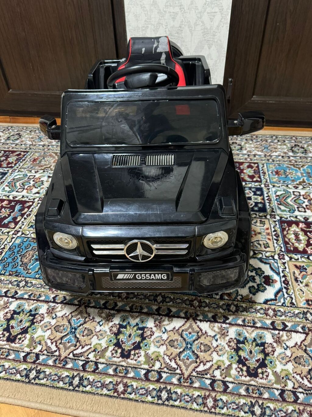 Uşaq elektrik maşını – Mercedes-Benz G55 AMG stilində - Korpusu: qara