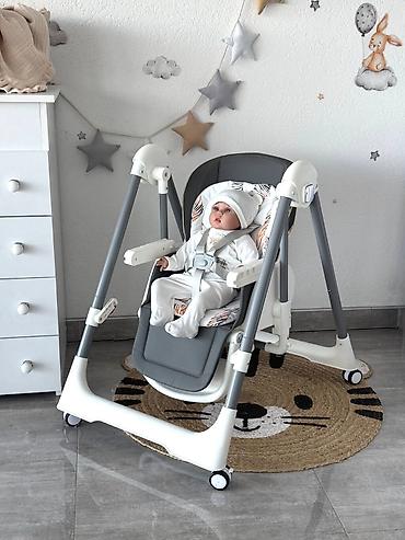 👶 Kidilo 5-də 1 Uşaq Yemək Stulu – Böyüdükcə dəyişən komfort! Tək - şəkil 4