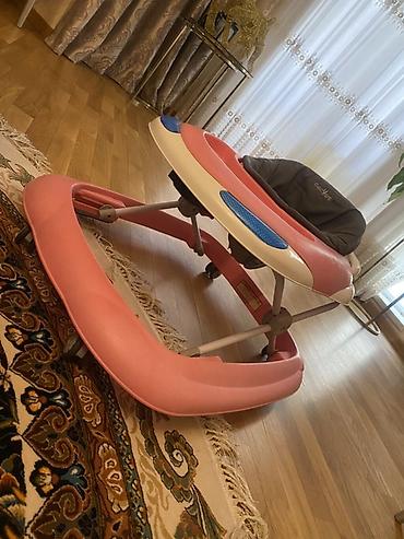 Cactus Baby uşaq gəzdirəni (baby walker) - Rəng: çəhrayı-ağ korpus - şəkil 2