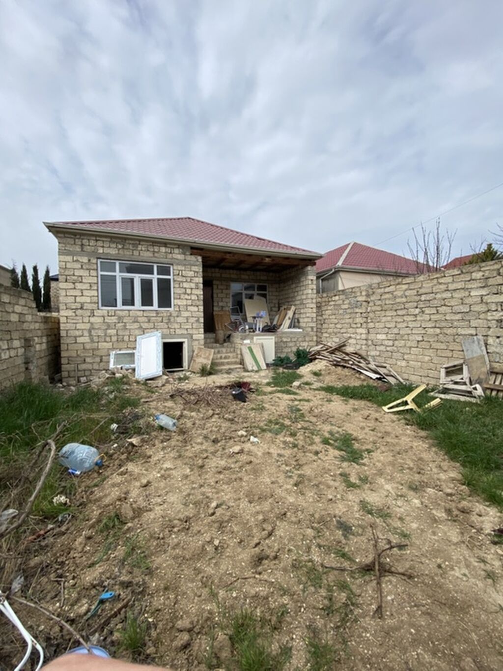 100 kv. m, 3 otaqlı, Qaz, Su