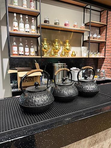 Rəng - Qara, Dəm caydanı, Çuqun - şəkil 3