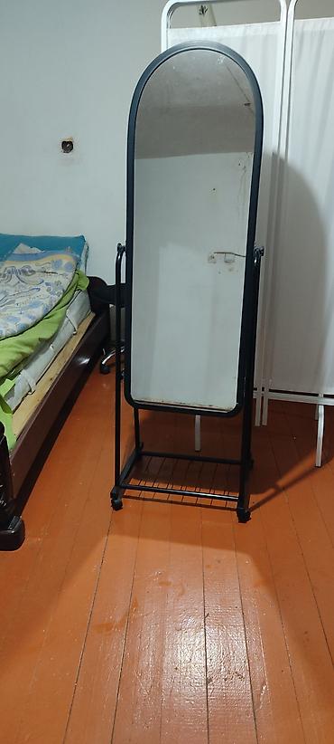 Güzgü Döşəmə üstü, Oval, Sadə, Çərçivə ilə - şəkil 3