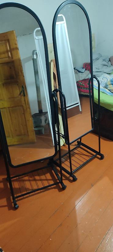 Güzgü Döşəmə üstü, Oval, Sadə, Çərçivə ilə - şəkil 5