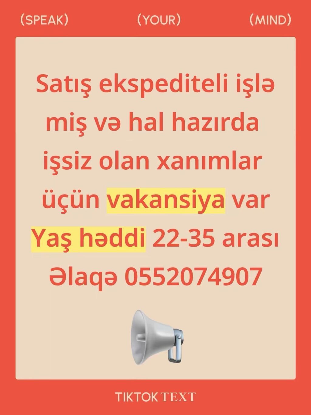 Marketoloq tələb olunur, İstənilən yaş, 3-5 illik təcrübə